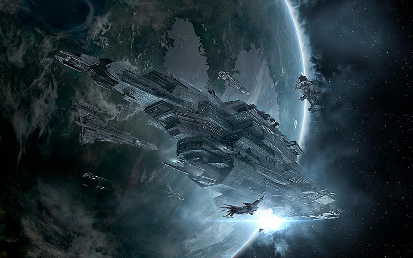 HD desktop wallpaper Nebula Space Planet Spaceship Video Game Eve  Online download free picture 966765