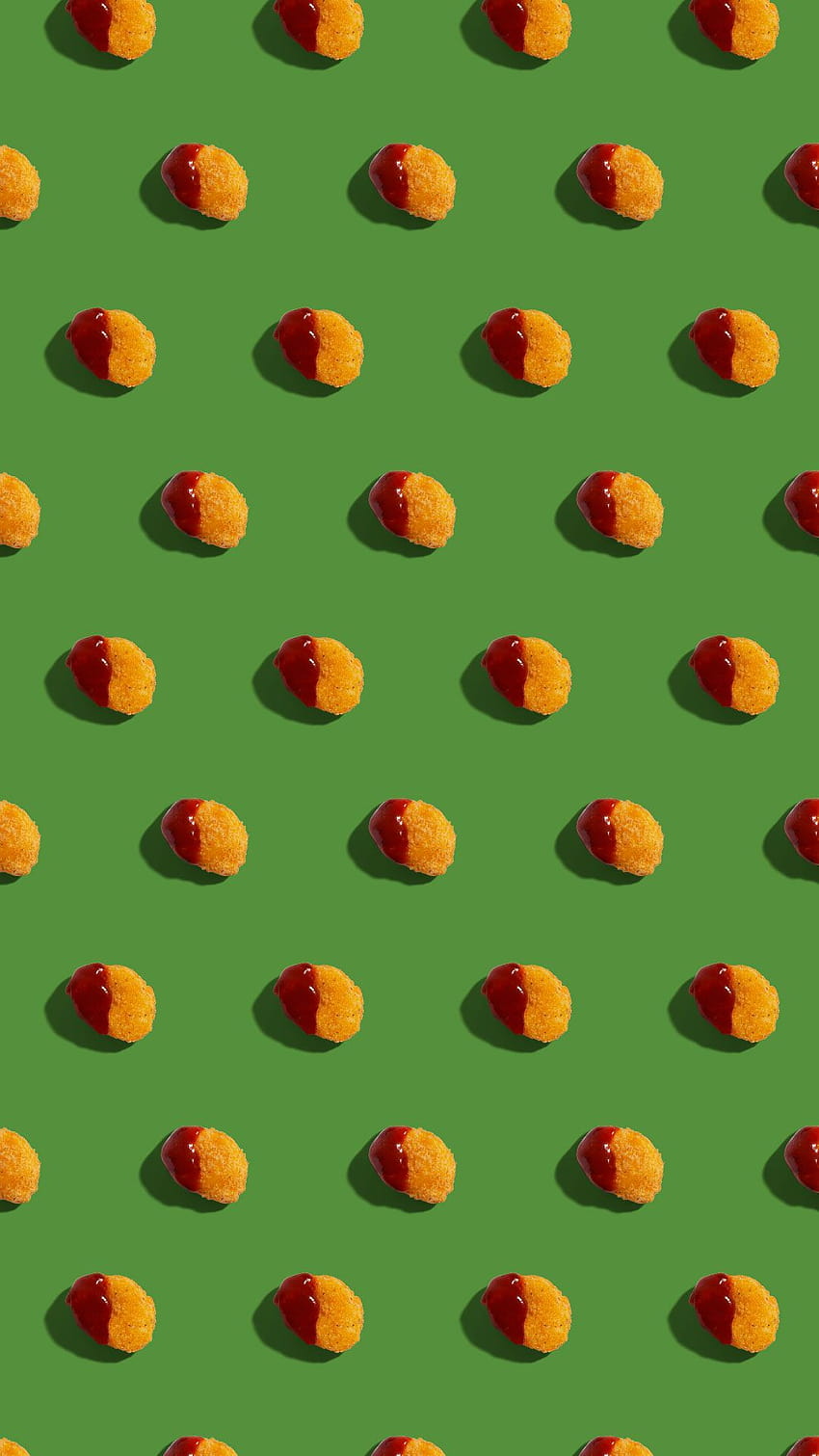cute chicken nugget HD phone wallpaper