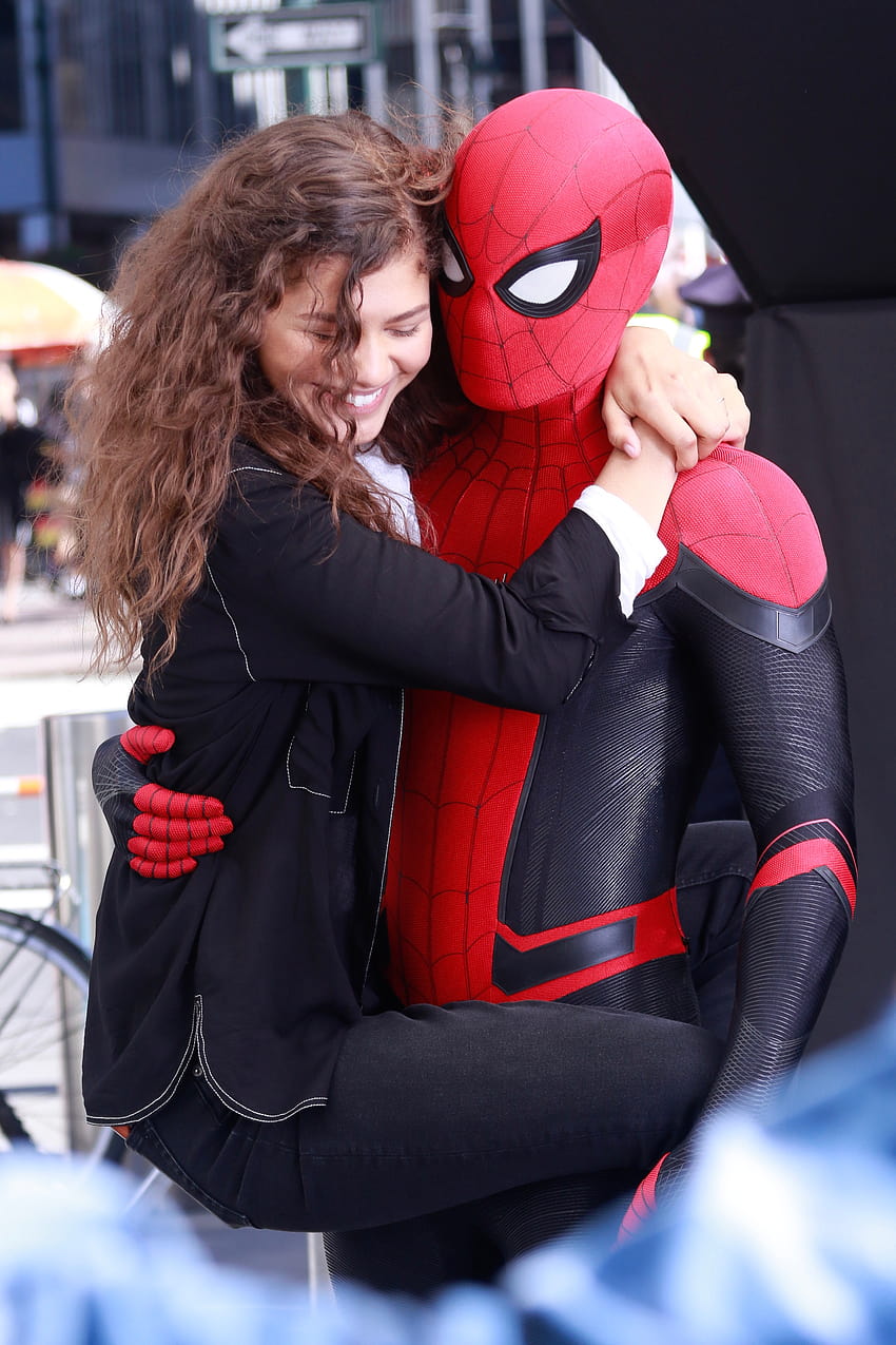 Zendaya & Tom Hollands süßeste Momente im Laufe der Jahre, Spider Man mj HD-Handy-Hintergrundbild