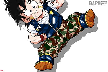 Drip Goku Wallpaper HD, Bape - Wallpaperforu