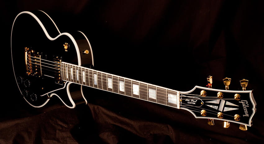 Gibson Les Paul, epiphone les paul black HD тапет