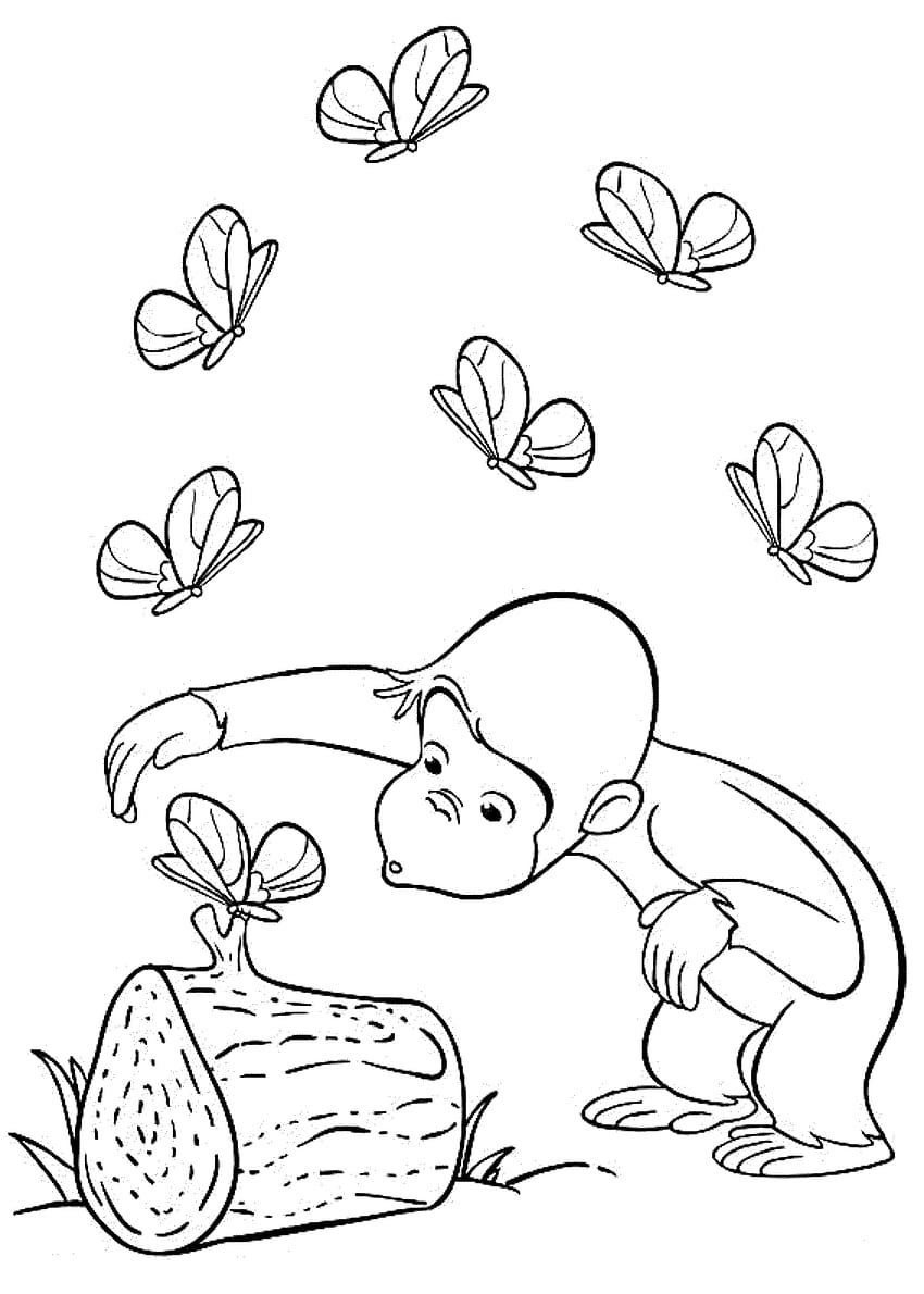 Curious George To Print Halloween Coloring Page Birtay Clip Art Videos And – Slavyanka, halloween coloring pages HD phone wallpaper