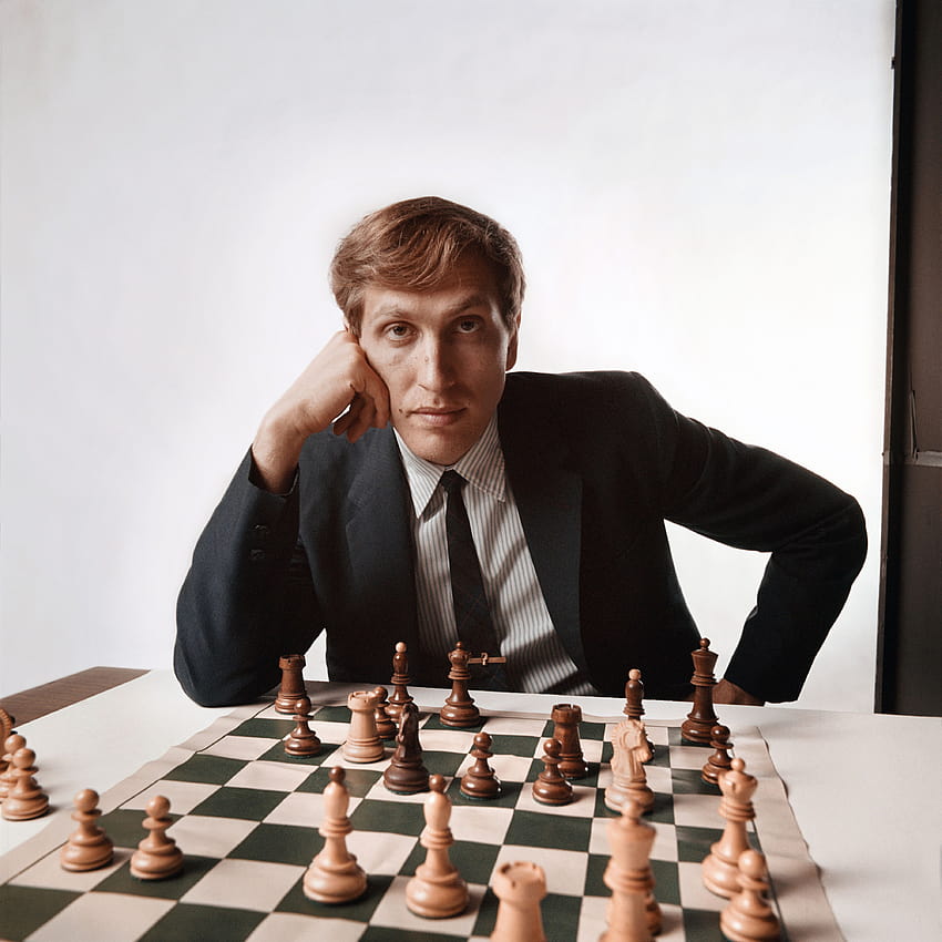 10 вдъхновяващи шахматни цитата от Майсторите, Боби Фишер HD тапет за телефон
