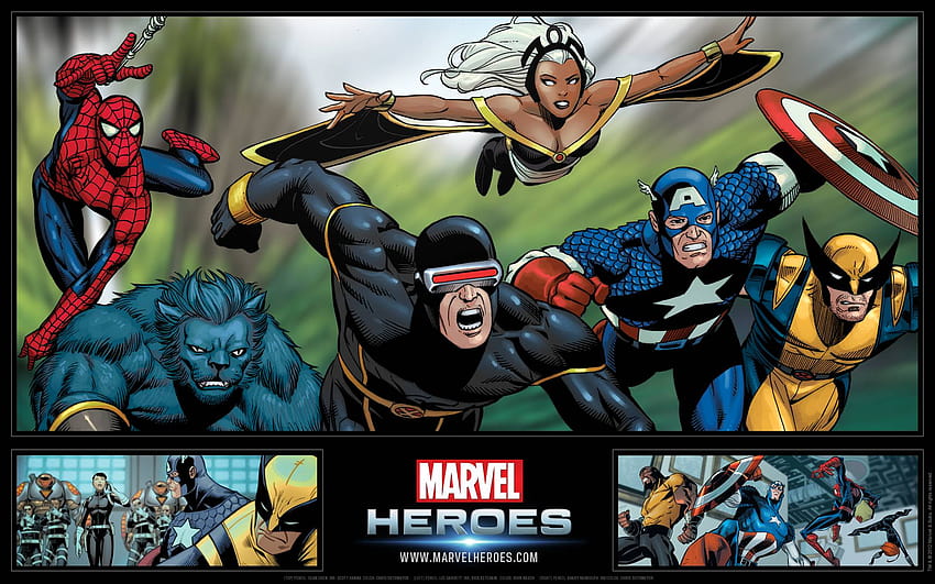 Marvel Heroes Hd Wallpaper Pxfuel