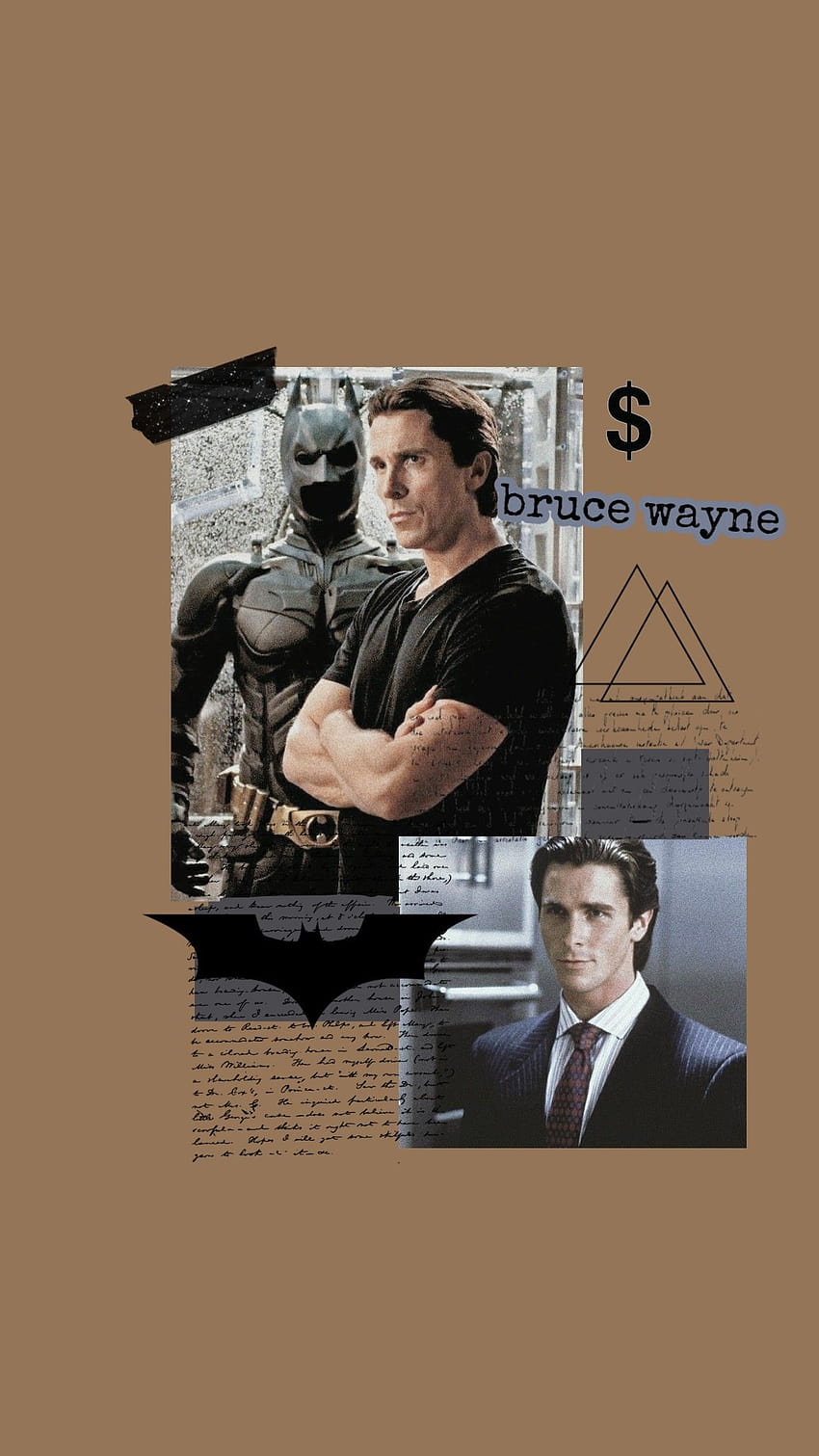 Bruce Wayne Batman Aesthetic วอลล์เปเปอร์โทรศัพท์ HD