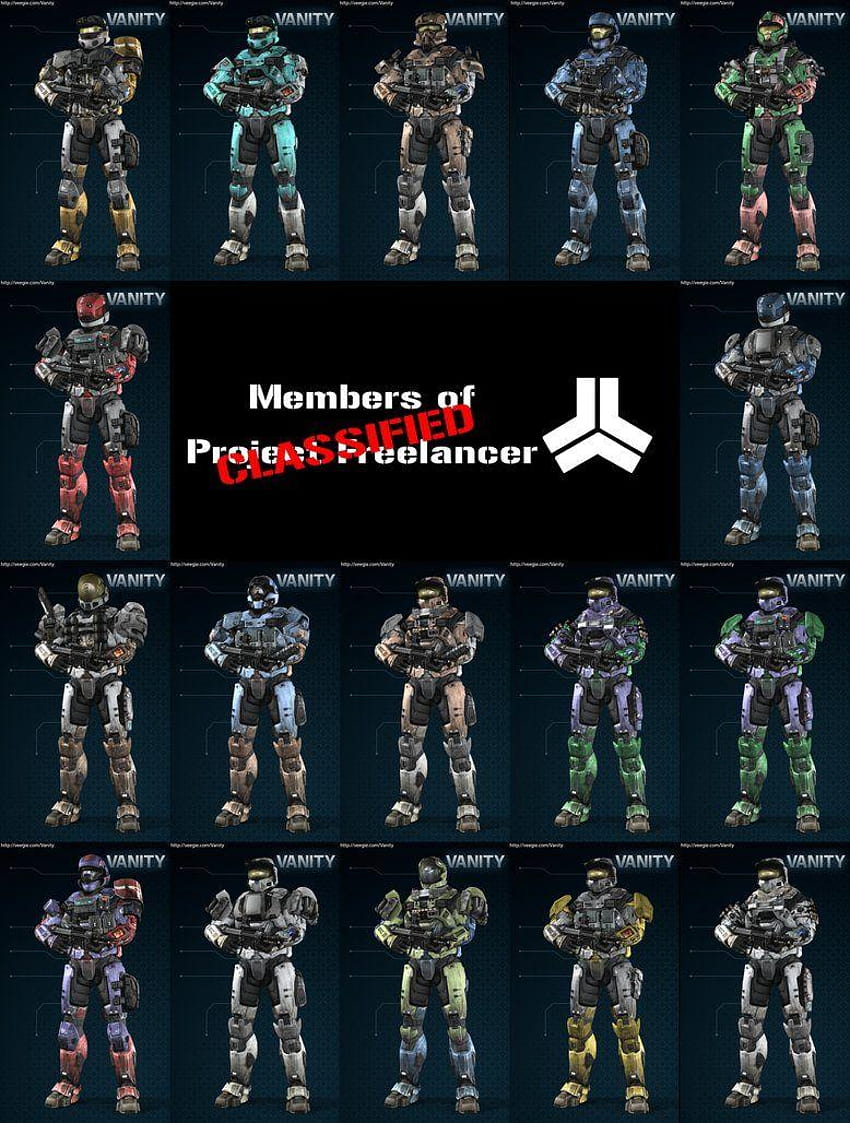 Project lancer Agents by Kommandant4298, halo red vs blue project ...