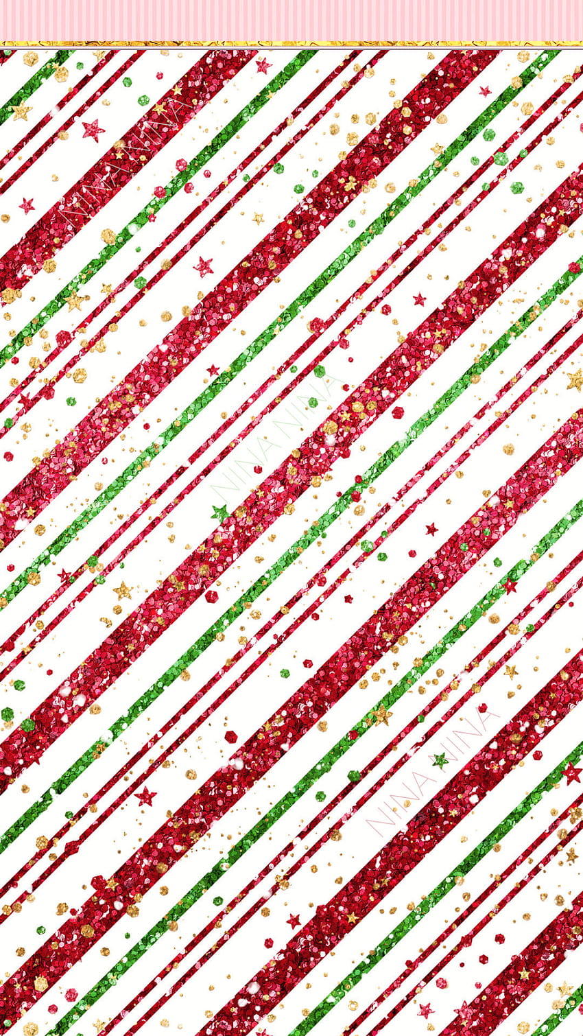 Candy Cane Stripes Natale nel 2020 Sfondo del telefono HD