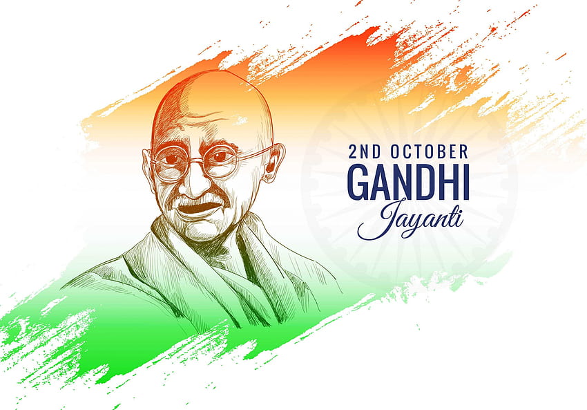 Happy Mahatma Gandhi Jayanti & 2021 HD wallpaper