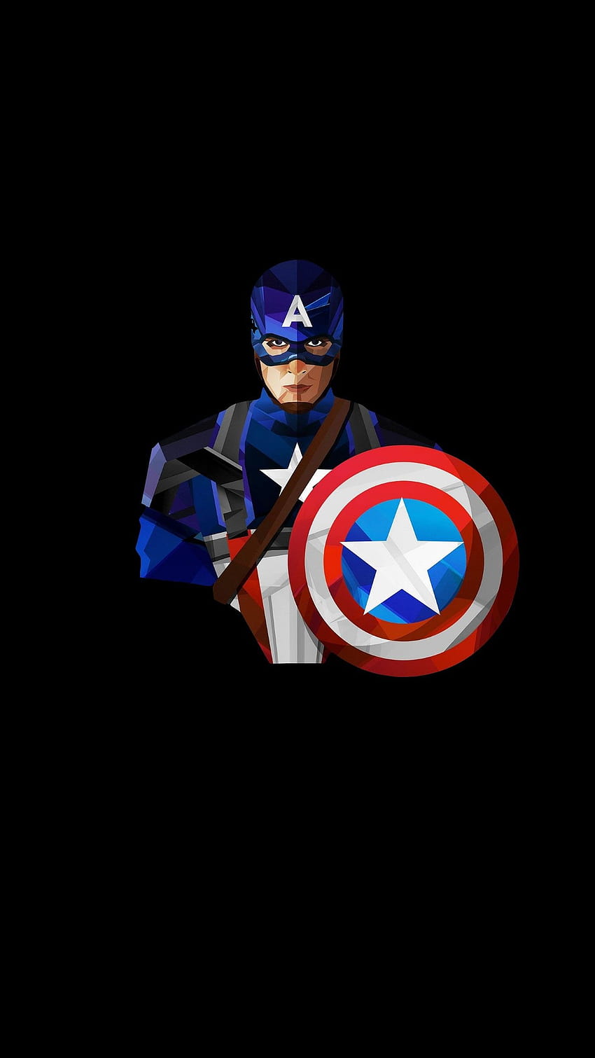 captain america full phone HD phone wallpaper