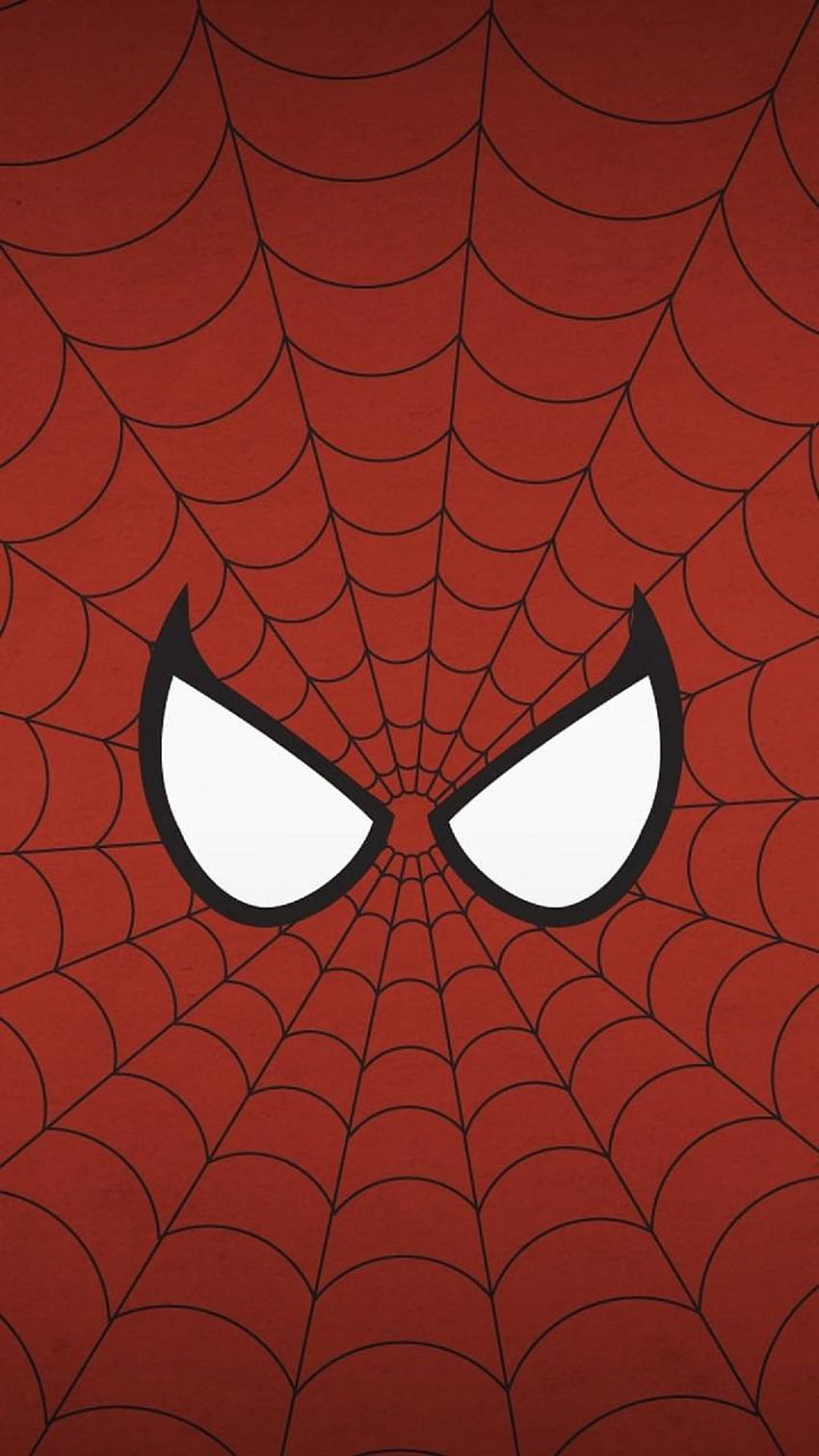 Illustrazione degli occhi di Spiderman LG Android, logo dell'uomo ragno androide Sfondo del telefono HD