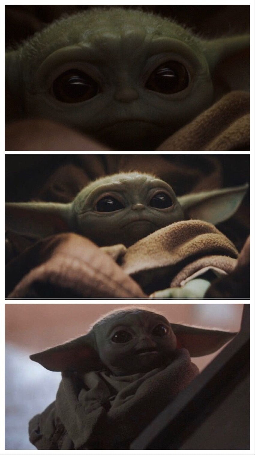 Cute Baby Yoda, funny baby yoda HD phone wallpaper