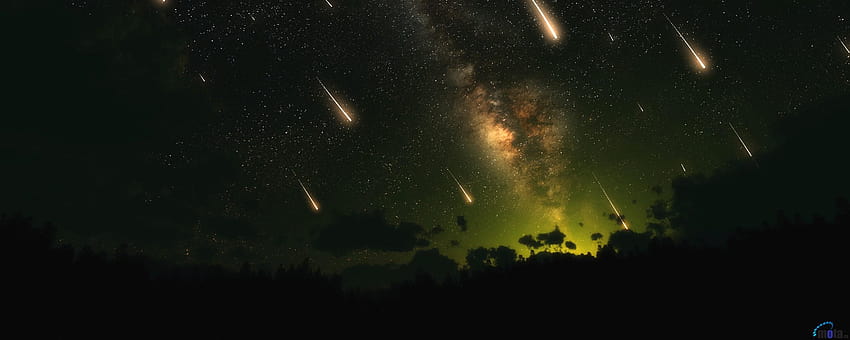 Hujan Meteor Perseid , Latar belakang, hujan meteor perseid 2019 Wallpaper HD
