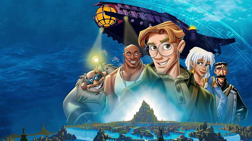Disney's Atlantis: The Lost Empire absolutely rules, and you should rewatch, atlantis the lost empire HD wallpaper