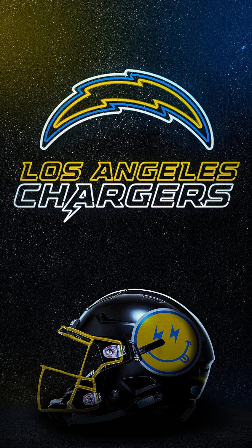 Phone with new logo and a helmet concept  Chargers la chargers HD phone  wallpaper  Pxfuel