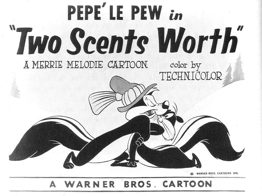 PEPE LE PEW Looney Tunes francuska francuska komedia familijna animacja Tapeta HD