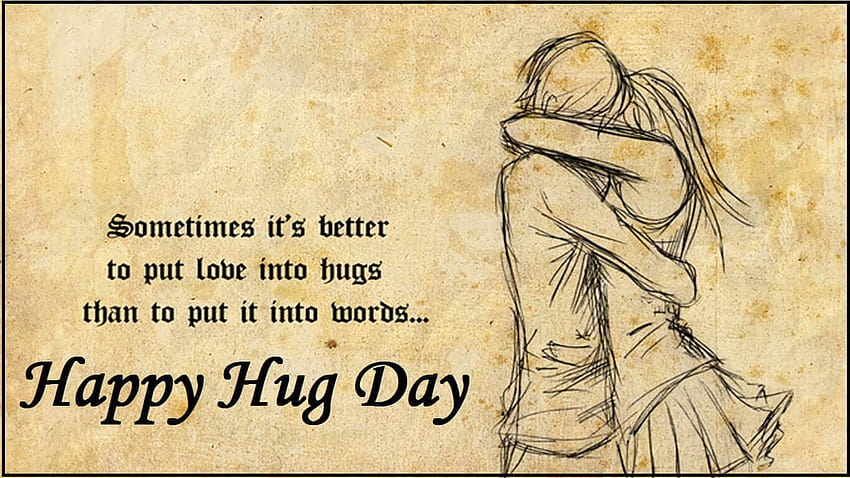 20 Hug Day Wishes 2019, Hug Day SMS,Message,Status for Whatsapp, national best friends day 2019 HD wallpaper