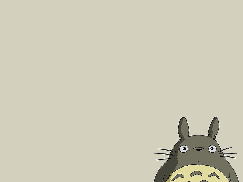 I migliori 3 My Neighbor Totoro on Hip, opera d'arte minimalista totoro Sfondo HD