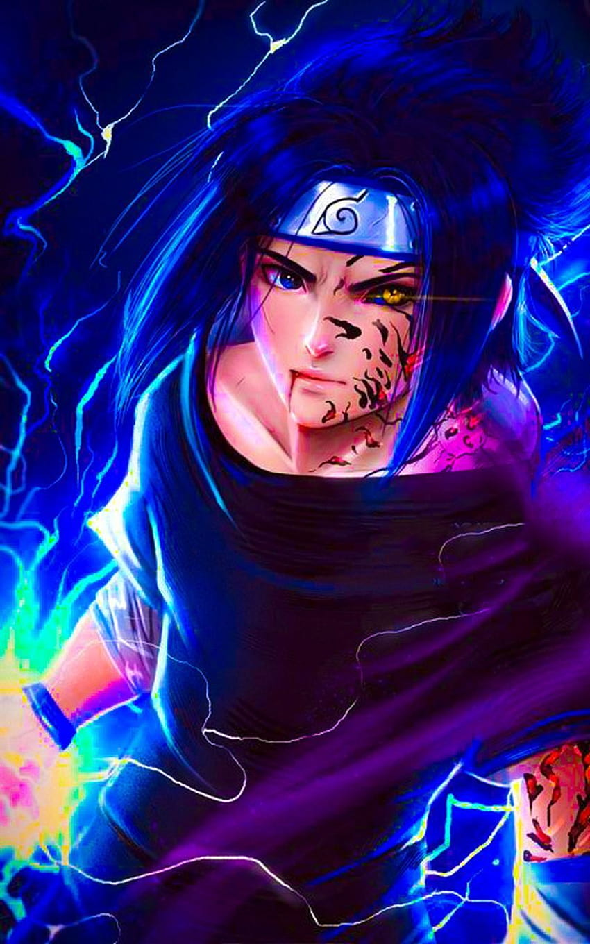 Amazing Anime Full uchiha sasuke, sasuke neon HD phone wallpaper | Pxfuel