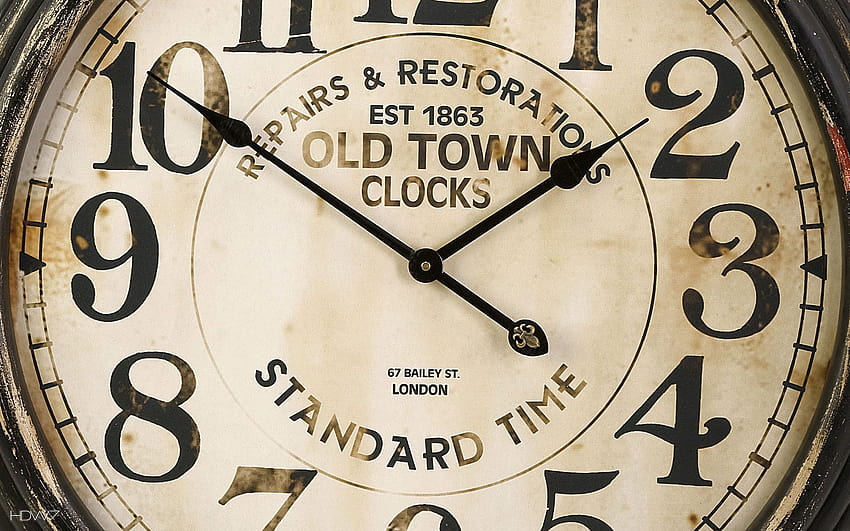 懐中時計 掛け時計 レトロ ヴィンテージ, 時計 ヴィンテージ 高画質の壁紙