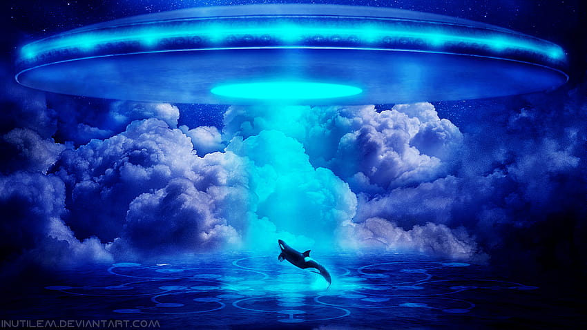 Oceanic Abduction Full and Backgrounds, alien abduction HD wallpaper