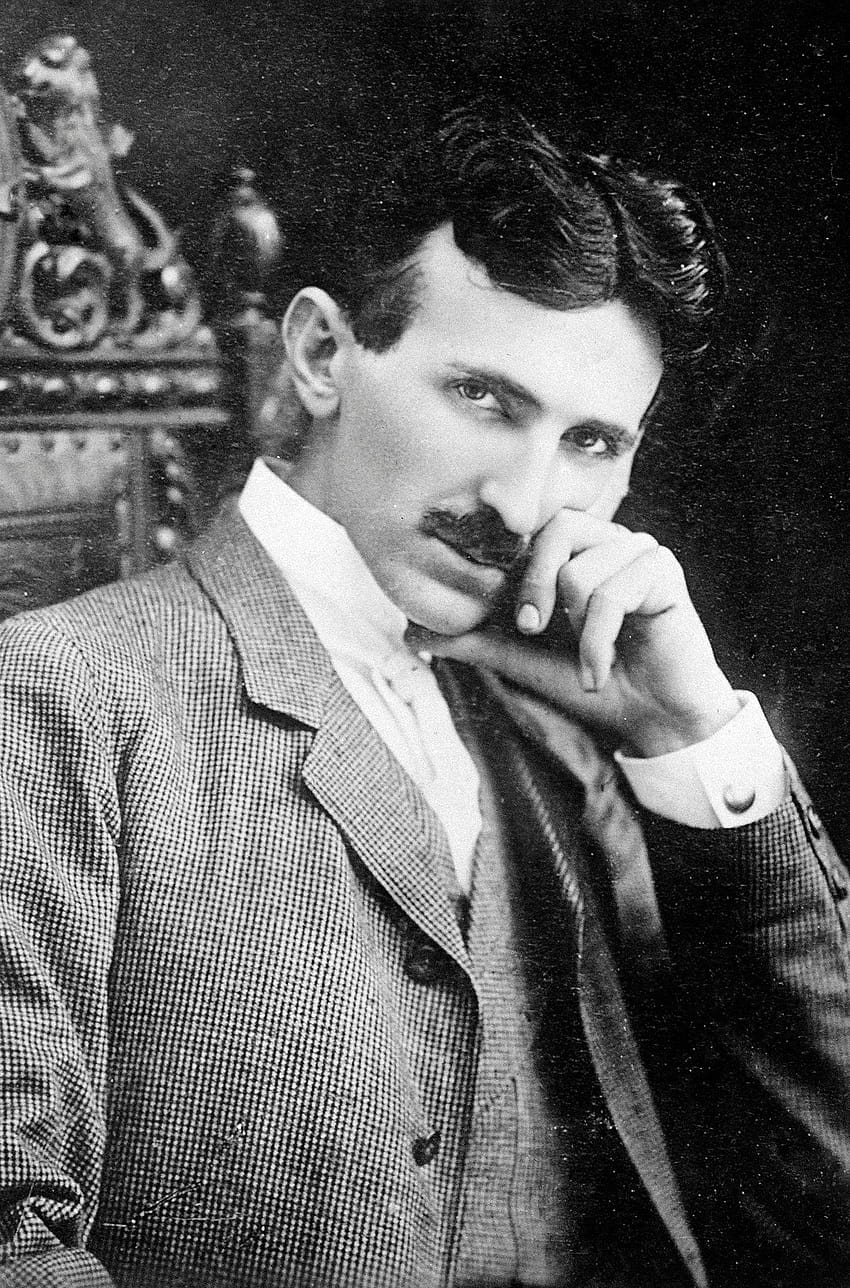 Tesla l'auto è un nome familiare. Molto tempo fa, così era Nikola Tesla, smartphone nikola tesla Sfondo del telefono HD