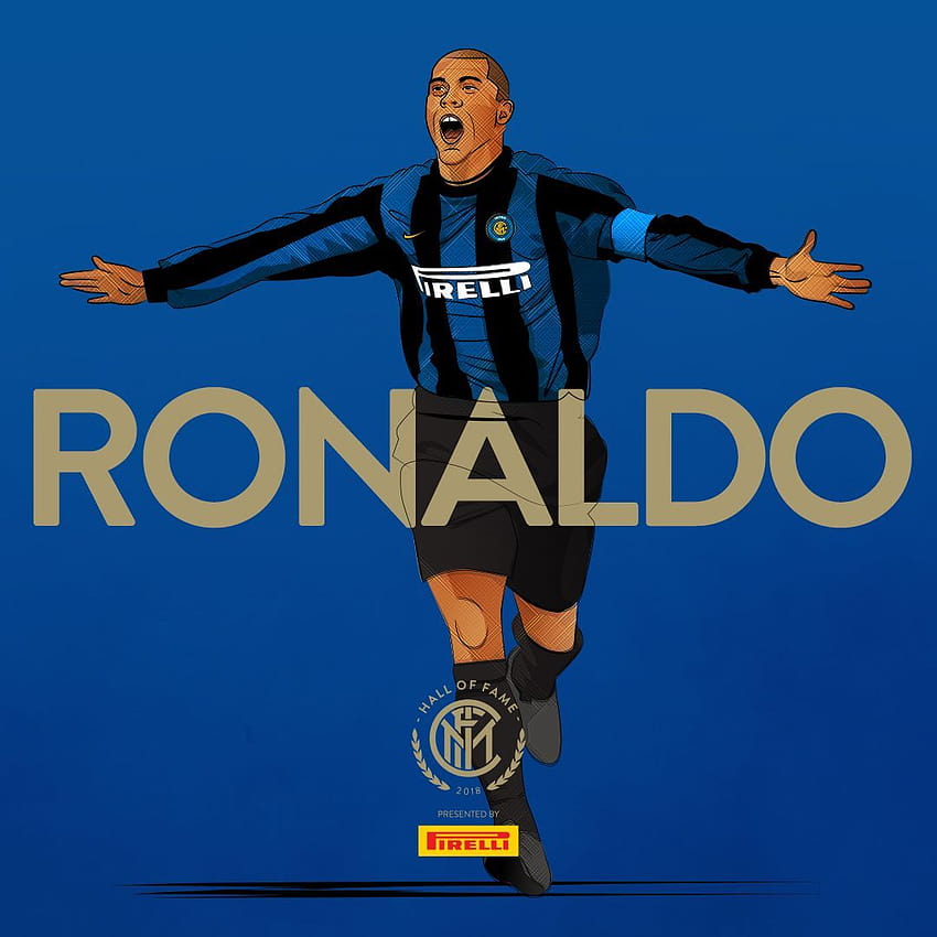 RONALDO Ronaldo Luís Nazário de Lima는 일반적으로 Ronaldo로 알려져 있으며 은퇴한 브라질 프로 축구 선수입니다..., ronaldo inter milan HD 전화 배경 화면