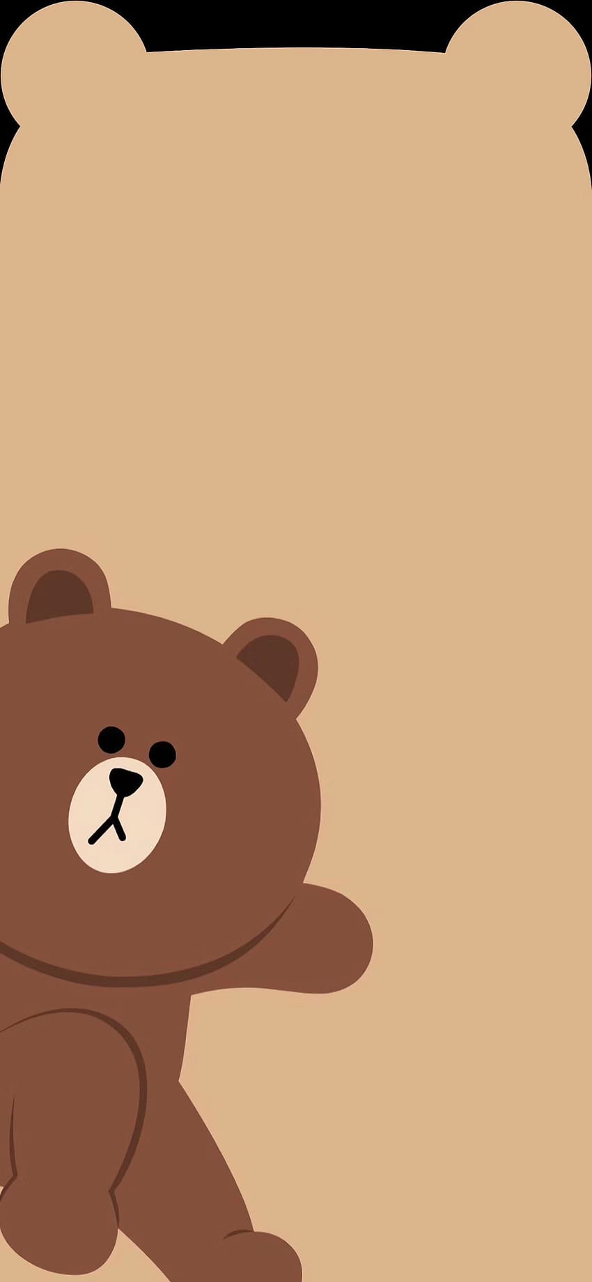 ours en peluche ours brun ours brun dessin animé illustration clipart art dessin animé ours en peluche Fond d'écran de téléphone HD