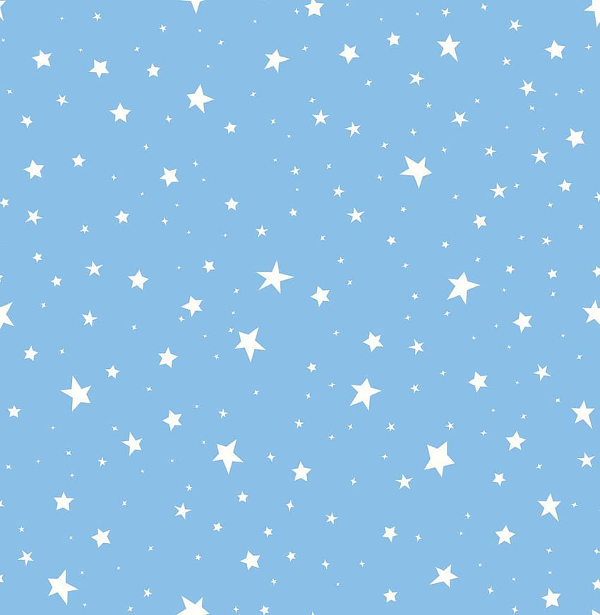 Azul estrela, azul pó Papel de parede de celular HD