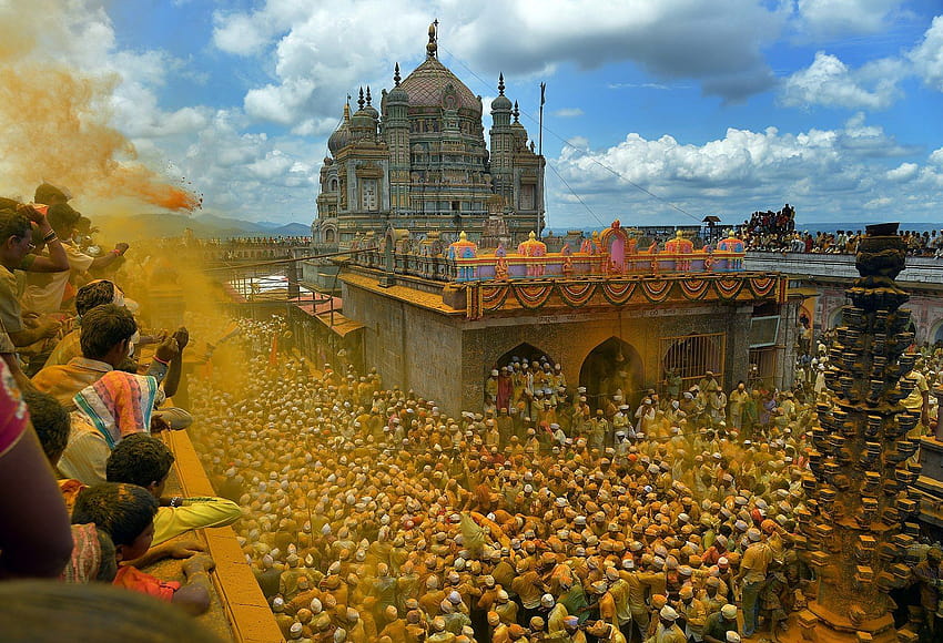 File:Tempio di Khandoba Pune.jpg Sfondo HD
