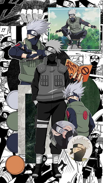 Wallpaper Naruto, Hatake Kakashi, NARUTO, Uzumaki Naruto, Fanart for mobile  and desktop, section сёнэн, resolution 2488x1748 - download