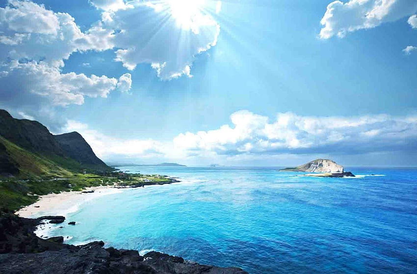 Hawaiian Islands HD wallpaper