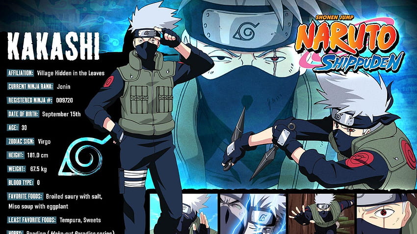 Naruto Hatake Kakashi Guy Inscription Bandages Oeil, sensei kakashi Fond d'écran HD