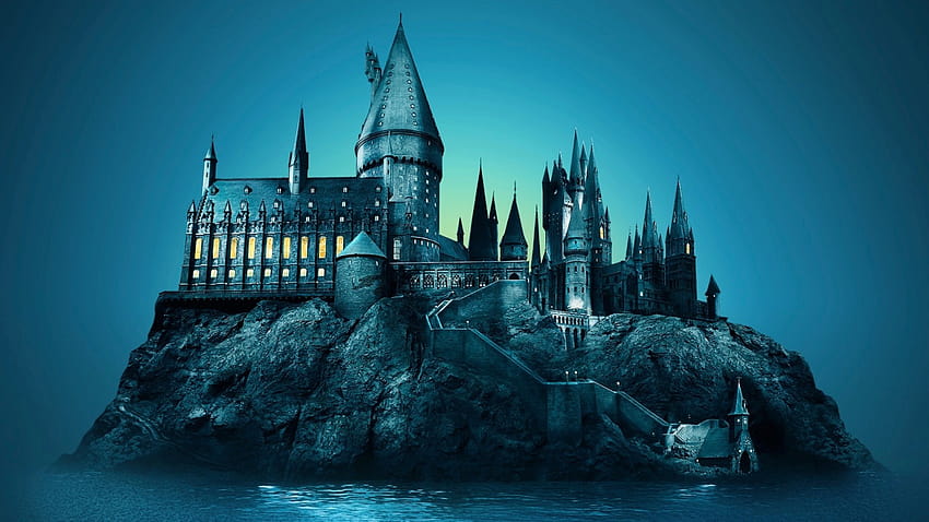 Castillo de Hogwarts Harry Potter fondo de pantalla