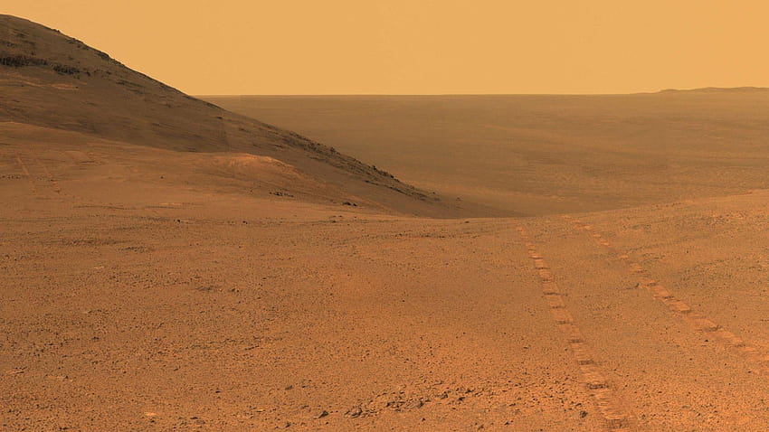 O rover Opportunity ainda MIA enquanto a poeira se deposita em Marte papel de parede HD