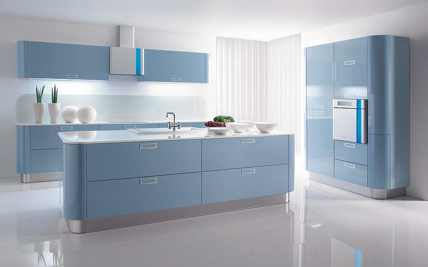 interior, Cozinha, Cozinha, Eletrodomésticos, Design, Móveis / Fundos Móveis papel de parede HD