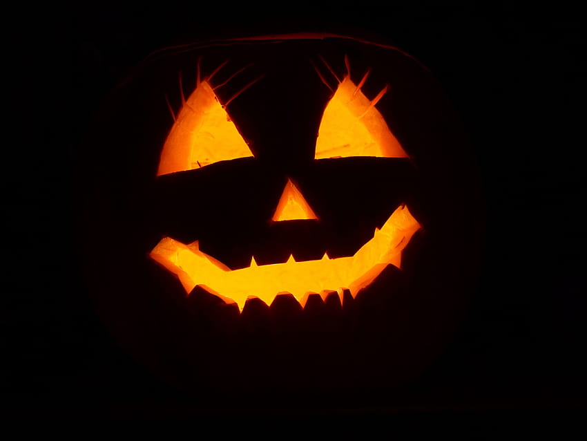 ID: 288002 / pumpkin helloween face autumn halloween vegetables HD wallpaper