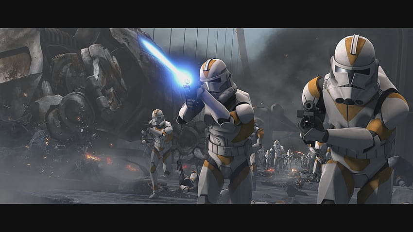 Star Wars: The Clone Wars' season 7, episode 8: Siege of Mandalore begins, star wars final battle HD wallpaper