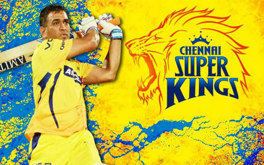 Ipl Csk Chennai Super Kings Mahendra Singh Dhoni, โลโก้ chennai super kings วอลล์เปเปอร์ HD