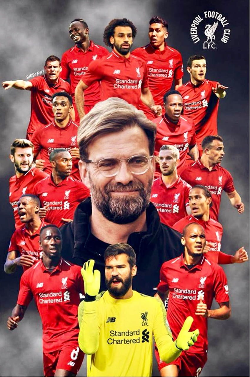 Liverpool FC dla Androida,logo,czcionka,ilustracja,korona,grafika, zespół Liverpool FC Tapeta na telefon HD
