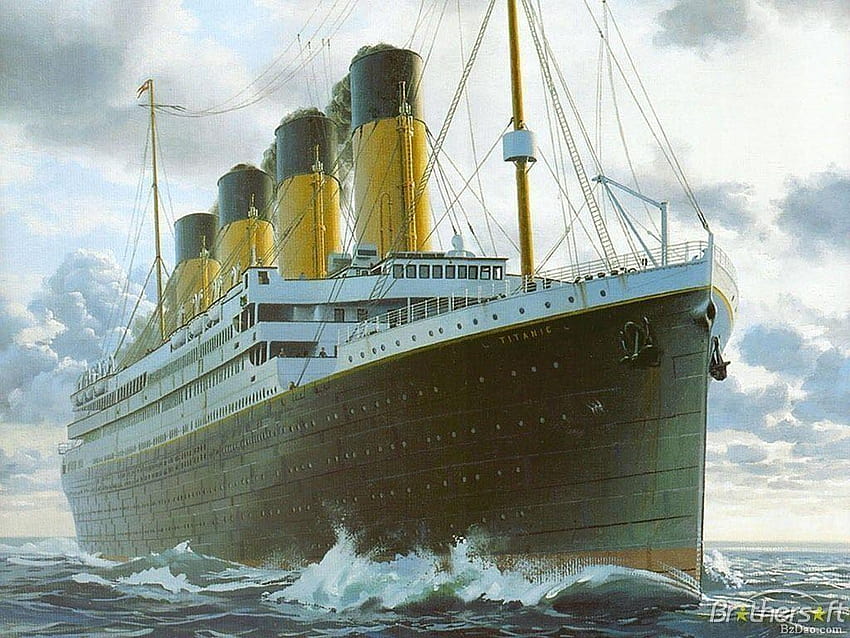 Titanic in daytime , Titanic in daytime, rms olympic HD wallpaper