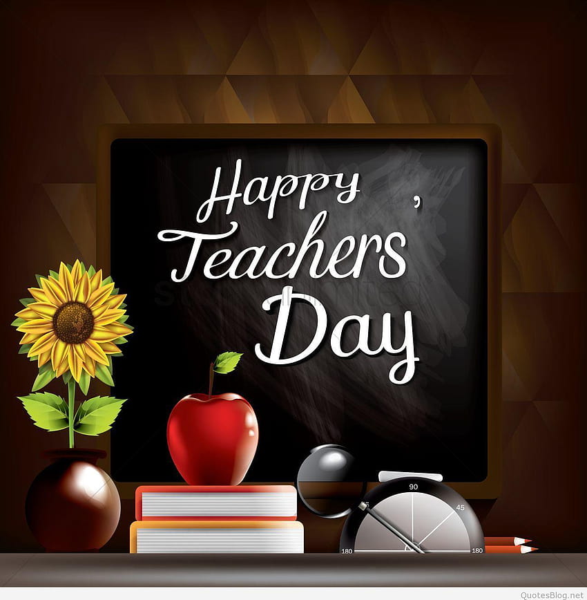 Happy Teacher's Day , Messages, Cards, Quotes, teachers day HD phone wallpaper