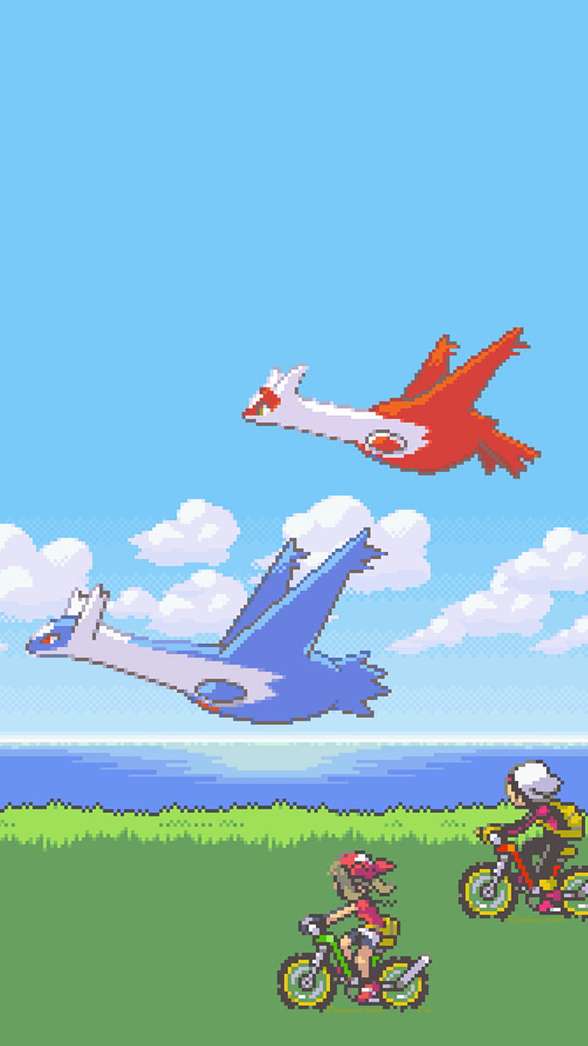Anyone know if there's a live with latios and latias HD phone wallpaper