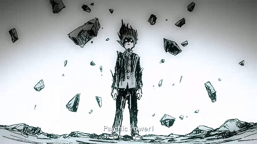 Mob Psycho 100 Creator Whips Out Special Black-And-White Sketch For Fans