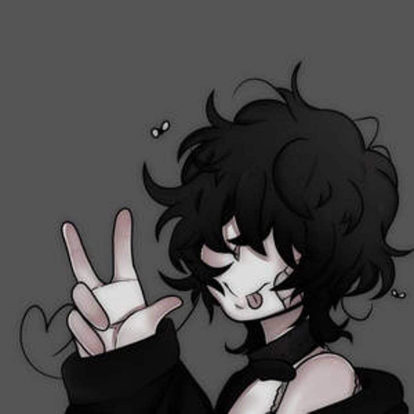 Bonita chica emo pfp, linda emo pfp fondo de pantalla del teléfono