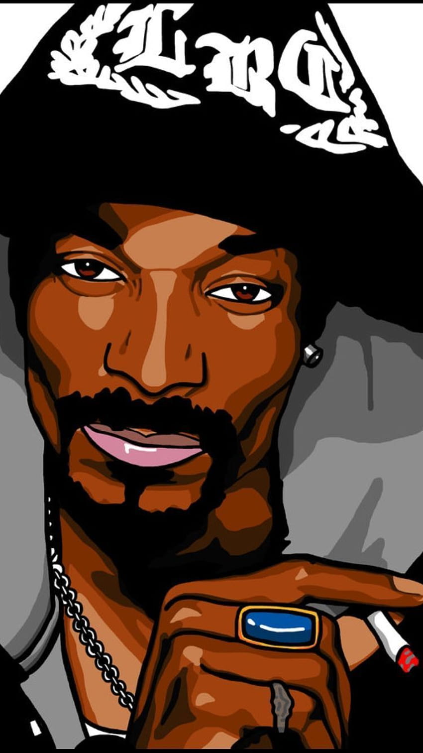Snoop Dogg Cartoon HD phone wallpaper