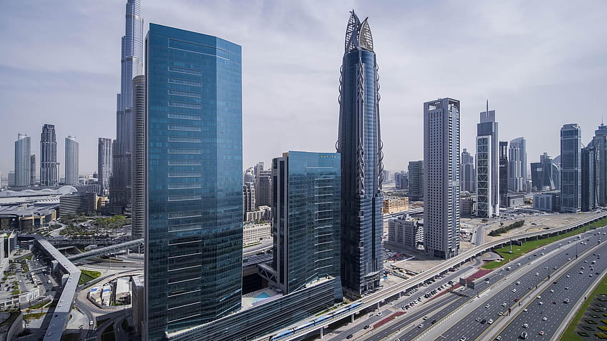 Luxury hotel Dubai – Sofitel Dubai Downtown, downtown dubai cityscape HD wallpaper