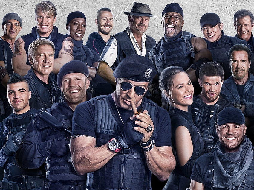 The Expendables 3 Cast HD тапет