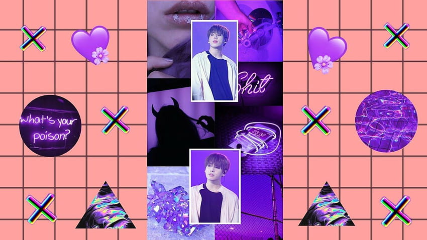 How to make a Purple Aesthetic Jungkook, jeon jungkook aesthetic HD wallpaper
