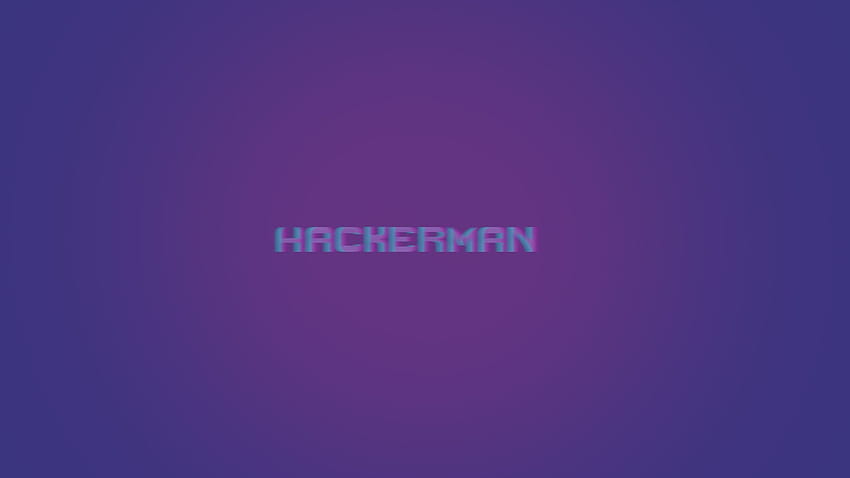 Hackerman HD wallpaper