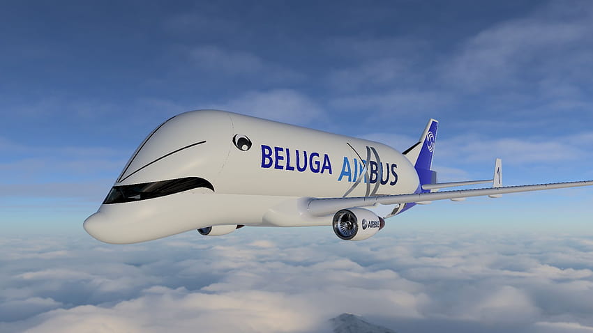 Airbus Beluga XL HD wallpaper